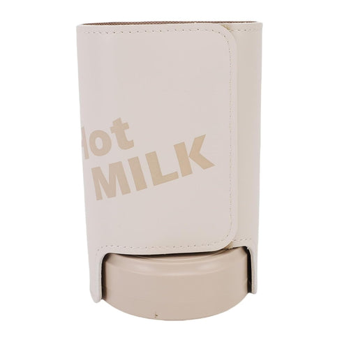 Portable Bottle Warmer, Bottle Warmer Sleeve Cordless Fast Heating Insulation Cover for Formula, Temperature Display
