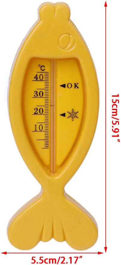 DIIOOMIEEU Water Baby Bathing Fish Shape Temperature Infant Toddler Shower