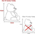 Giant Teddy Bear Plush Stuffed Animals 47 Inch | Purple for Girlfriend or Kids