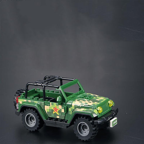 Armored Vehicle Building Block Military Toy, Age 6-12+, Army Battle Brick Model Gifts for Boys