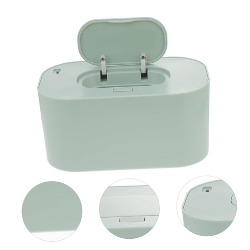 Mobestech Portable Baby Wipe Warmer Cordless Wet Tissue Heater for Travel Home Office