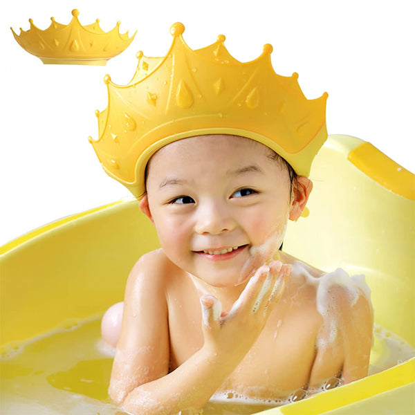 FUSACONY Baby Shower Cap Shield, Shower Cap for Kids, Visor Hat for Eye