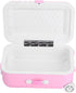Doll Suitcase Travel Play Set, Mini Luggage Box Rolling Suitcase for Doll Accessories