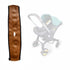 MINILUJIA Removable Zipper PU Leather Handlebar Cover Sleeve Protect Case Compatible with Doona Car Seat & Strollers