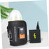 Toyvian Portable Milk Bottle Warmer with Digital Display - Ideal for Travel and Daily Feeding