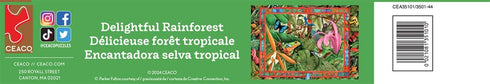 Ceaco - Parker Fulton - Delightful Rainforest - 2000 Piece Jigsaw Puzzle