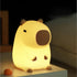 DREAMING MY DREAM Cute Capybara lamp,Squishy Capybara Night Light LED Rechargeable Novelty