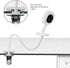 KHQBG 360 Flexible Baby Monitor Mount for Nanit Pro Smart Baby Monitor & Flex Stand |No Tools, No Wall Damage, Portable