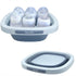 ticurills Collapsible Baby Bottles Wash Basin, Ideal Gifts for Baby & Moms, Multi-Purpose
