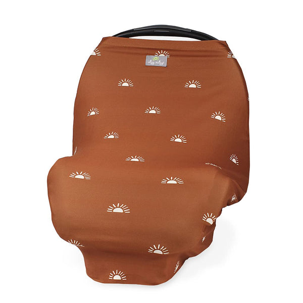 Itzy Ritzy 4-in-1 Nursing Cover, Car Seat Cover, Shopping Cart Cover &