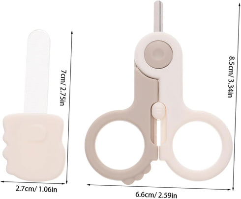 Set Trimmer Vaguelly Boy Girl Nail Grooming Kit Scissors Cuticle for Newborns Toddlers