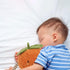 MON AMI Premium Clementine Soft Stuffed Plush Toy – 10”, Handcrafted Squishable Fruit Doll with Whimsical Face for