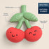 Itzy Ritzy Natural Rubber Teether BPA-Free Soft & Durable Infant Teething Toy, Easy for Little Hands to Grab & Squeeze