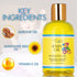 Lather Green 4 oz Gentle Embrace Baby Oil - Hydrating & Soothing for Sensitive Skin