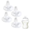 LSAUVWN 4Pcs Sippy Spouts Nipples Compatible with Natural Start Anti-Colic Bottles & C