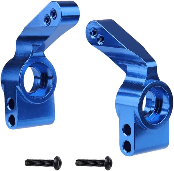 Hobbypark Aluminum Rear Stub Axle Carriers Upgrade Parts for 1/10 Traxxas Rustler VXL, Slash 2WD, Stampede 2WD, Bandit