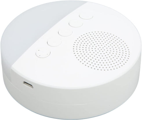 Generic Settings White Noise Sound Machine Portable Night Light Help Baby Sleep Timer USB Rechargeable for NurseryHome