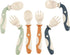 PandaEar Baby Bendable Spoons and Forks Set, 6 Pack Self-Feeding Utensils for Kids