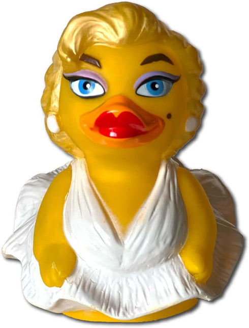 Pond Bombshell Floating Rubber Ducks - Collectible Bath Toy Gift for Kids & Adults