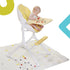 51''x51''| ORIBEL Splat Mat| Baby Splat Mat for Under High Chair| Easy to Clean Mat| Non-Slip Play Mat| Stain & Water