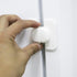 4 Pack Child Safety Strap Locks for Cabinets, Drawers, Toilet, Fridge, Adhesive Toddler Safety Lock for Kitchen