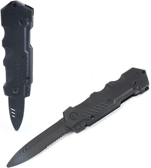 3PCS Retractable Fake Knife Toy, Plastic Dagger Props for Halloween Fool's Day Gift
