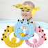 Generic Cute Baby Bath Hat Adjustable Kids Shower Protect Eye Waterproof Splash Guard Hair Wash Shield for Infant