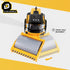 YySiRui 15" 1:10 Steam Roller Toy, Road Roller Toy, Scale Classics Roller Truck Toy, Real Working Parts, Motion Drive