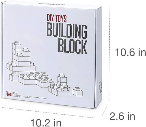 Lekebaby Building Bricks 1500 PCS Basic Blocks, Compatible with Major Brands (Gray)