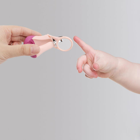 Durable Pink Nail Care Kit for Newborn Grooming