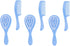 3sets Boy Girl Dandruff Comb Hairbrush Massage Cleaning Brush for Newborn Girls
