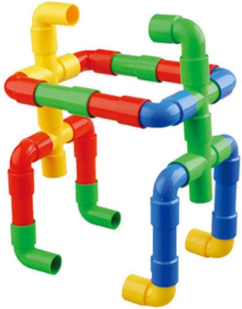 1 Set of STEM Building Blocks Toy, Tube Locks Construction Set for Boys and Girls Educational Learning Toys