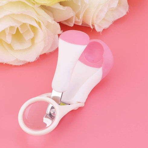 Durable Pink Nail Care Kit for Newborn Grooming