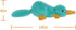 Apricot Lamb Happy Platypus Plush Stuffed Animals for Kids, Soft Cute Plush Toys for Baby Girl and Boy, Fluffy Happy