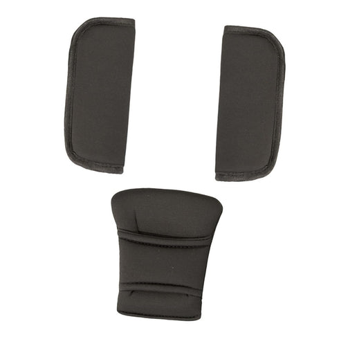 DYNWAVE Baby Stroller Shoulder Cover Seat Belt Protector with Crotch Pad, Universal Soft Seat Belt Cover for Kids, Car