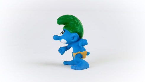 Schleich Smurfs Collectible Retro Toys and Figurines, Wild Smurf Figure for All Ages