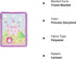 EVERYDAY KIDS Toddler Throw Blanket, 30" by 40", Princess Storyland, Super Soft and Comfortable