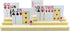 Yuanhe Plastic Domino Card Holders - Dominoes Tile Stand Organizer and Playing Card Game Racks/Trays, Set of 4
