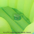 Pinsofy 06 Baby Inflatable Bathtub, Green Foldable Shower Basin, PVC Nonslip for Baby Gift Years Old Kids