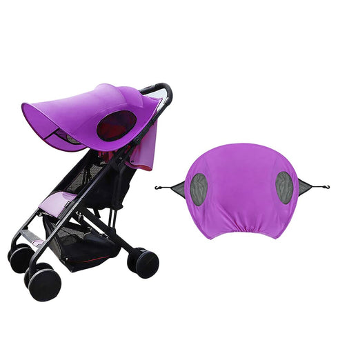 Universal Foldable Baby Stroller Sun Shade Cover, UV Protection Sun Visor for Outdoors Stroll