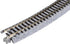 Kato 481mm (19") 15-Degree (4-Piece) USA Model Train Products Unitrack, Radius Curve Track