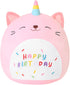SQEQE Unicorn Cat Plush Kawaii Birthday Cat Plushies Pillow Cat Stuffed Animal