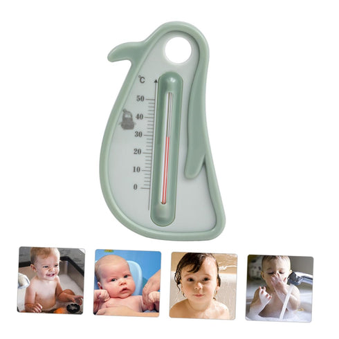 Penguin Baby Water Bath Tub Temperature Measurement Tool Waterproof Child-Friendly Design Suitable for Newborns