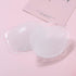 Lady Women Reusable Silicone Bra Inserts, Waterproof Breathable Gel Breast Enhancers for Swimsuits
