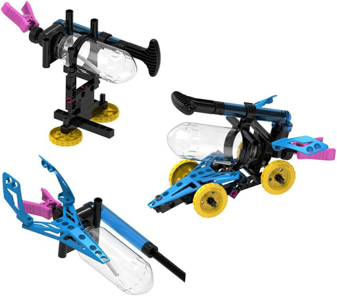 6 Thames & Kosmos Water Power STEM Experiment Kit | Build Your Own Rocket-Propelled Cars, Boats, and More! | Explore