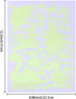 BENBO Glow in Dark Wall Decals, DIY Luminous Vinyl Stickers for Kids Girls Bedroom Home Nursery Dinosaurs Decorations
