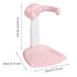 TOLUON Foldable ABS Baby Shower Stand with Armrest,Adjustable Height & Armrest Width Baby Bath Support,Anti-Slip Bath