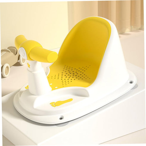 Yardwe Bath Seat for Newborns and Boy Girl Comfortable Support Featuring Firm Hold Non-Slip Bathtub Chair for Safe