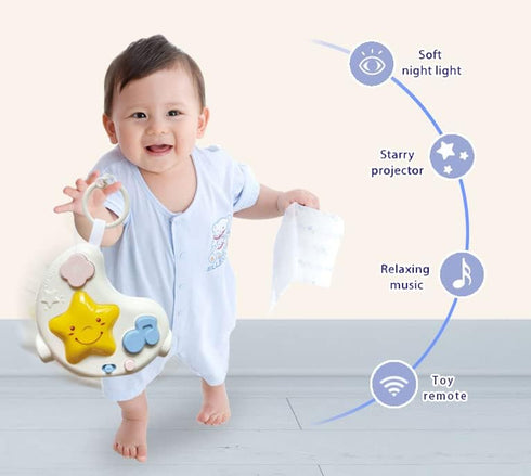cxjoigxi 108 White Noise Machine and Baby Soother with Remote, Lullaby Music, Soothing Sounds and Night Light