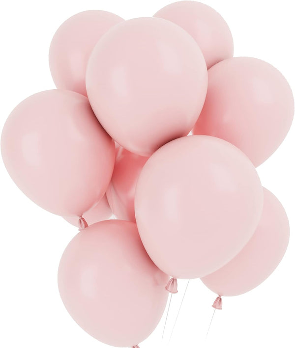 Pink Balloons 12 Inch, 50 Pcs for Baby Shower, Happy Birthday, Gender Reveal, Wedding Party Decoration